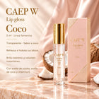 Lip Gloss Coco de CAEP W, envase y presentación completos