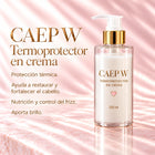 Termoprotector en crema de CAEP W, envase y presentación completos